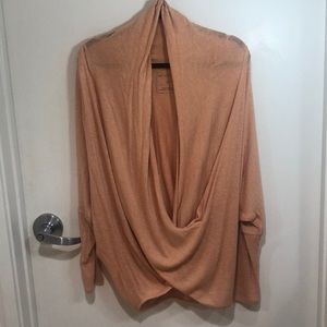 We The Free/ Free People wrap style sweater size S